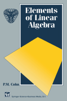 Elements of Linear Algebra .pdf